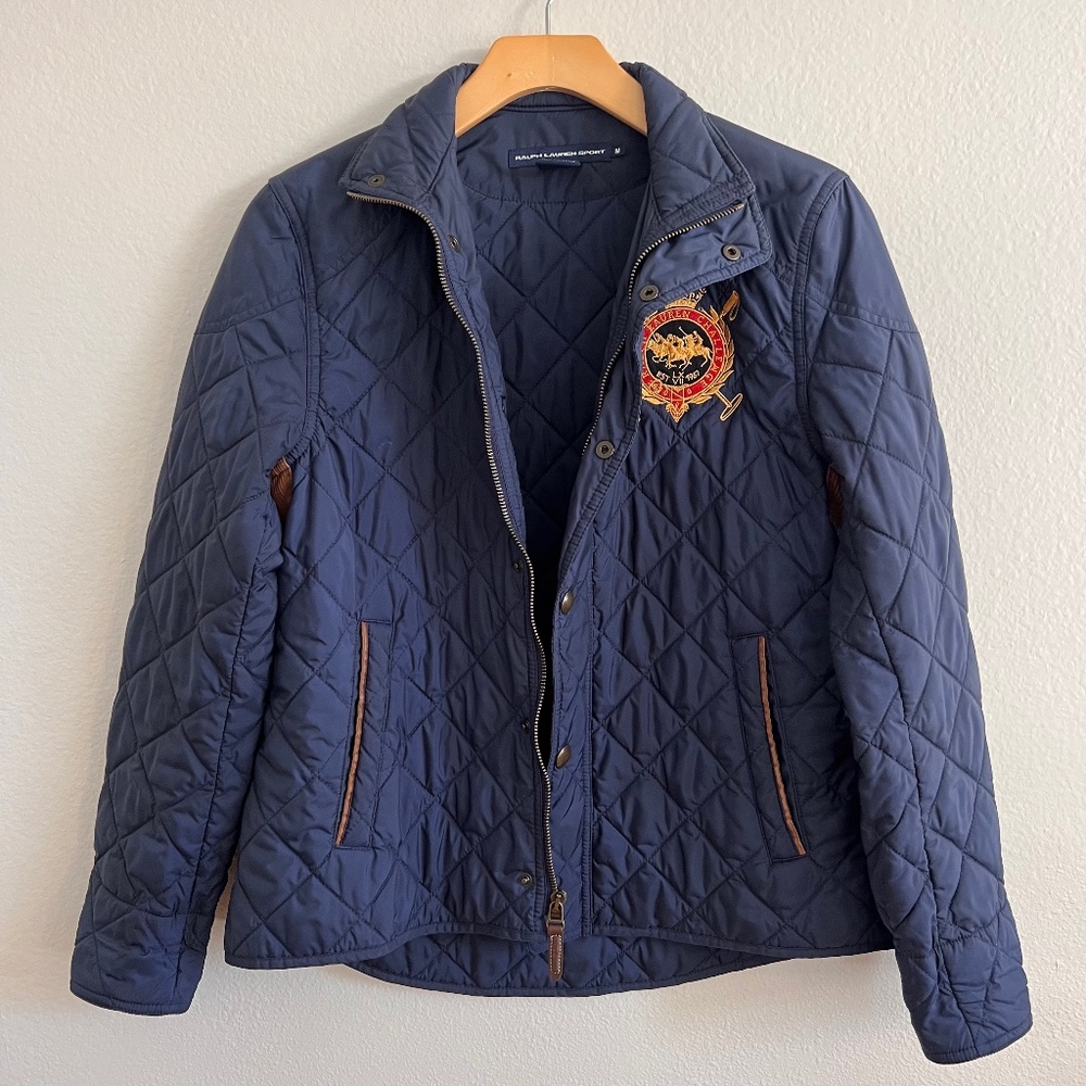 Ralph Lauren Sport challenge quilted jacket